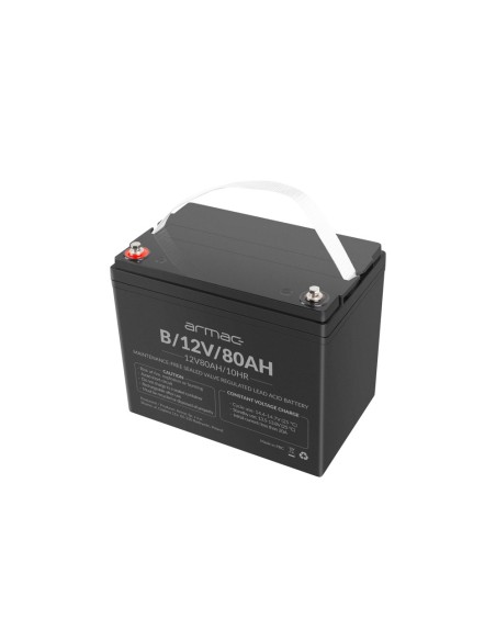 ARMAC B/12V/80AH - Uniwersalny akumulator żelowy do zasilaczy awaryjnych ARMAC, 12V/80AH