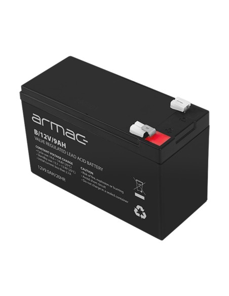 ARMAC B/12V/9AH - Uniwersalny akumulator żelowy do zasilaczy awaryjnych ARMAC, 12V/9AH