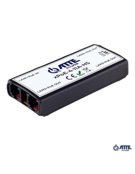 ATTE xPoE-4-11A-HS - Switch PoE 4 portowy 10/100Mbps, extender