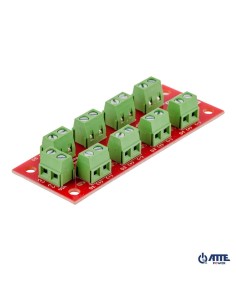ATTE AF-P8-00-OF - Moduł dystrybucji zasilania 8 kanałów z bezpiecznikami