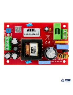 ATTE APS-70-120-OF - Zasilacz sieciowy SMPS 12V 6A 72W