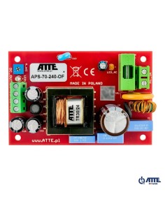 ATTE APS-70-240-OF - Zasilacz sieciowy SMPS 24V 3A 72W