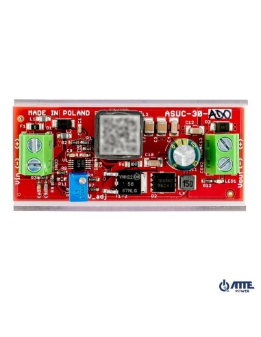 ATTE ASUC-30-AD0-OF - Przetwornica podnosząca napięcie z regulacją 12...48V