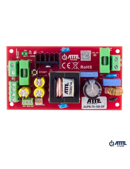 ATTE AUPS-70-120-OF - Zasilacz buforowy SMPS 12V 6A 72W