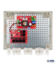 ATTE IP-5-11-L2 - Zestaw do 5 kamer IP switch PoE 5P+1UP