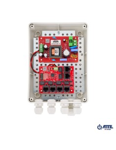 ATTE IP-5-11-M2 - Zestaw do 5 kamer IP switch PoE 5P+1UP