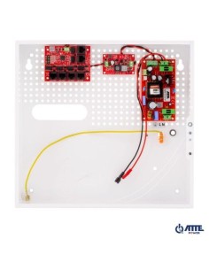 ATTE IPUPS-5-11-F - Zestaw buforowy do 5 kamer IP switch PoE 5P+1UP