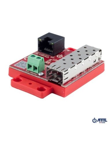 ATTE xFiber-2-70 - Gigabitowy media konwerter Ethernet - SFP, PoE OUT 802.3at/af/passive. 1x LAN 10/100/1000 Mbps oraz 1x SFP 10