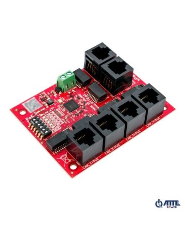 ATTE xPoE-6-11-OF - Switch PoE 6 portowy 5P+1UP