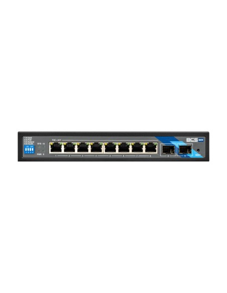 BCS-B-SP08G-2SFP - Switch 8 portowy (8×PoE)