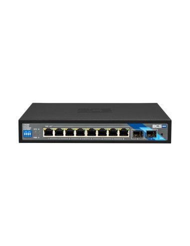 BCS-B-SP08G-2SFP - Switch 8 portowy (8×PoE)
