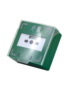 SCOT CP-13RG-BL - Przycisk awaryjnego otwarcia z podświetleniem i powiadomieniem dźwiękowym