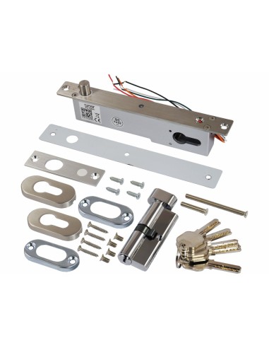 SCOT EB-1500C - Elektrozamek trzpieniowy z wkładką, 12V DC