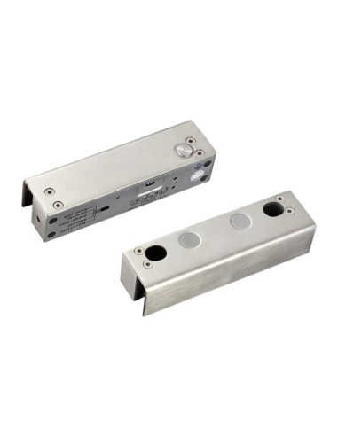 SCOT EB-1500GR - Elektrozamek trzpieniowy rewersyjny do witryn szklanych, 12V DC