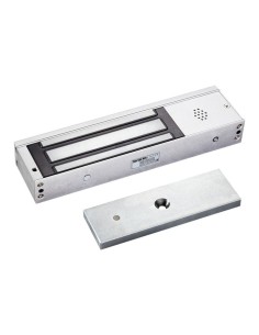 SCOT EL-1200BSL - Zwora elektromagnetyczna 540kg z sygnalizacją i powiadomieniem dźwiękowym, 12V / 24V DC