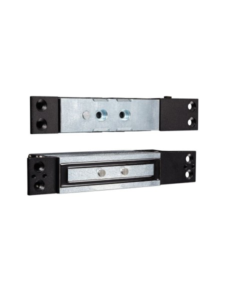 SCOT EL-2400TS - Zwora elektromagnetyczna wpuszczana 1200kg z sygnalizacją i zwłoką czasową, 12V DC