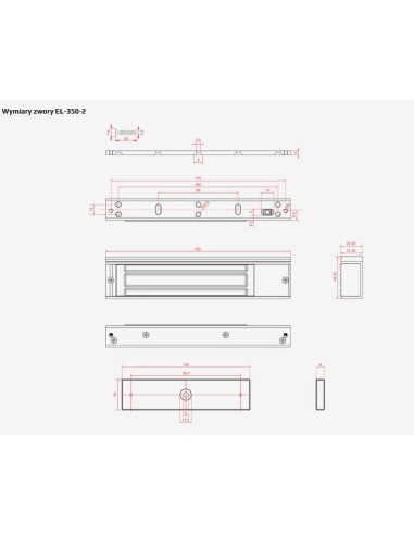 SCOT EL-350-2 - Zwora elektromagnetyczna 180kg