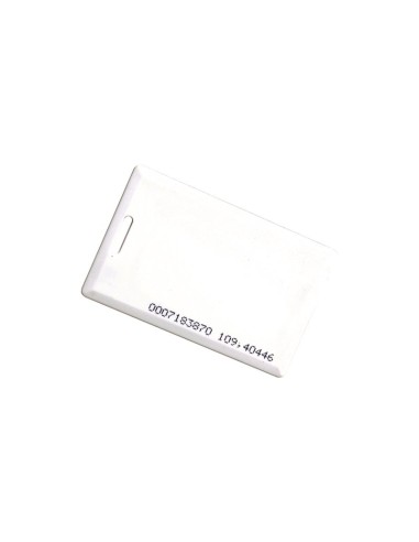 SCOT EMC-01 - Karta RFID 125kHz 1,8mm z numerem (8H10D+W24A), biała, laminowana