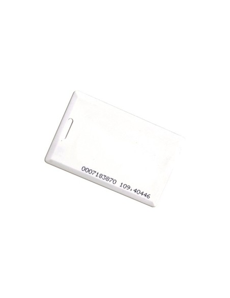 SCOT EMC-01 - Karta RFID 125kHz 1,8mm z numerem (8H10D+W24A), biała, laminowana