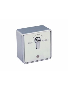 SCOT KS-2 - Metalowy przełącznik kluczykowy dwa styki NO/NC, natynkowy