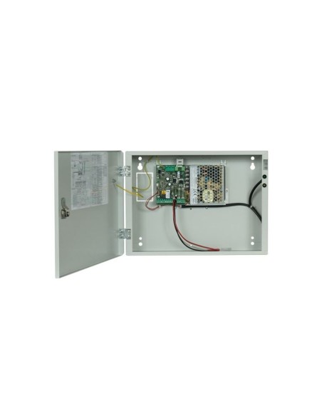 MERAWEX ZSP100-2.5A-07 - Zasilacz do urządzeń ochrony p.poż. 24V Imax b 2,5A, Imax a 2,1A, miejsce na aku 2x12V 7Ah