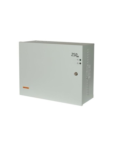 MERAWEX ZSP100-4.0A-40 AKU40 - Zasilacz do urządzeń ochrony p.poż. 24V Imax b 4A, Imax a 2,0A, z akumulatorami 2x12V 40Ah