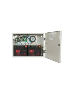 MERAWEX ZSP135-DR-5A-3 AKU - Zasilacz do urządzeń ochrony p.poż. 24V Imax b 5A, Imax a 3A z akumulatorami 2x12V40Ah