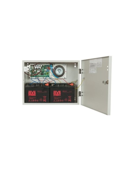 MERAWEX ZSP135-DR-5A-3 AKU - Zasilacz do urządzeń ochrony p.poż. 24V Imax b 5A, Imax a 3A z akumulatorami 2x12V40Ah