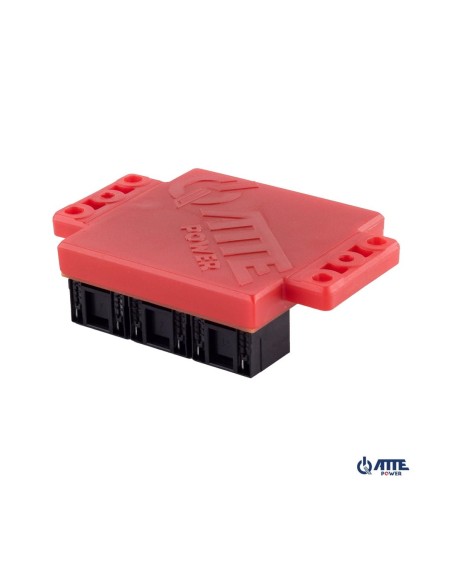 ATTE APT-3-50 - Switch PoE 3 portowy 10/100/1000Mbps, extender (1xPoE IN 802.3at/af + 2xPoE OUT 802.3at/af), zasilany z PoE