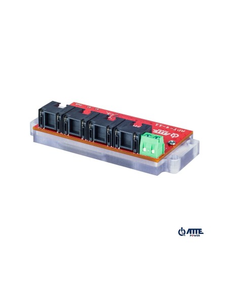 ATTE APT-4-11 - Switch PoE 4 portowy 10/100Mbps, extender (1xPoE IN 802.3af/at/bt60 + 3xPoE OUT 802.3af/at), zasilany z PoE