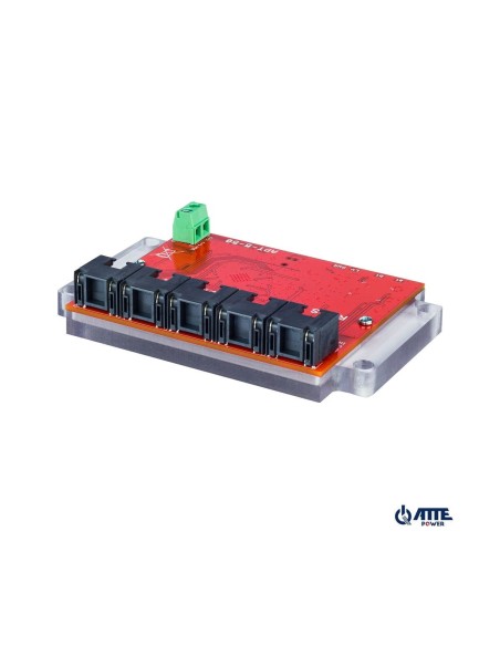 ATTE APT-5-50 - Switch PoE 5 portowy 10/100/1000Mbps, extender (1xPoE IN 802.3af/at/bt90 + 4xPoE OUT 802.3af/at/bt), zasilany z 