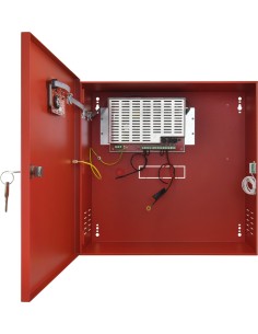 PULSAR EN54C-5A40LCD - Zasilac do systemów przeciwpożarowych z wyświetlaczem LCD, EN54C 27.6V/5A/2x40Ah