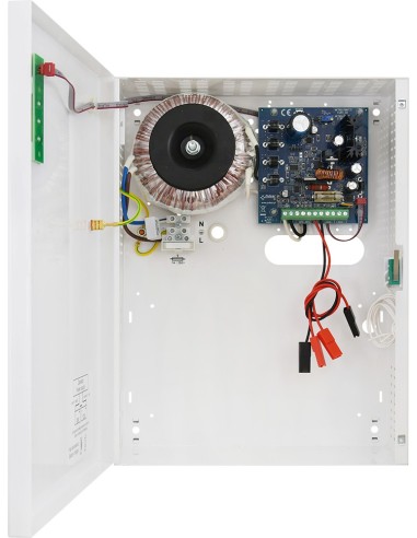 PULSAR AWZG2-24V2A-B - Zasilacz buforowy Grade 2, 27.6V/2A/2x7Ah