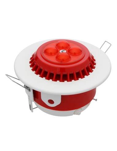 W2 Osłona OM-1 - Osłona mocująca OM-1 montaż dowolnego sygnalizatora wewnętrznego W2, kolor biały