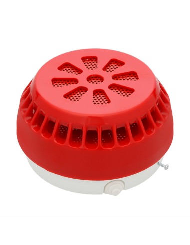 W2 Sygnalizator SA-K5 - Sygnalizator akustyczny, czerwona obudowa