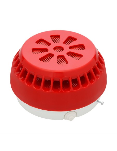 W2 Sygnalizator SA-K5 - Sygnalizator akustyczny, czerwona obudowa