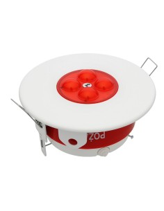 W2 Osłona OM-2 - Osłona mocująca OM-2, montaż sygnalizatorów SO-P8, kolor biały