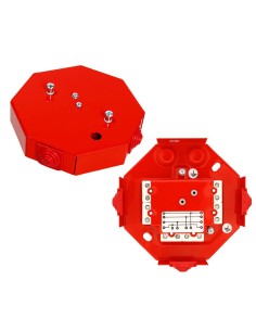 W2 PIP-3AN / Rozgałęźna - Puszka instalacyjna przeciwpożarowa ośmiokątna, Rozgałęźna
