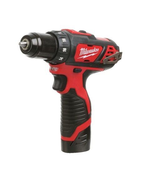 MILWAUKEE M12BDD-202C - Zestaw wiertarko-wkrętarka w walizce z akcesoriami 4933441915