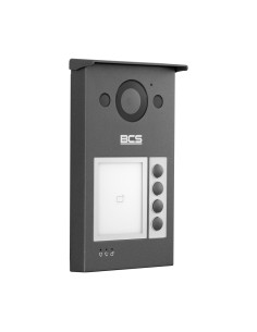 BCS-PANX401G-2 - Jednorodzinna stacja bramowa IP/2-żyłowa, kamera, IR, czytnik Mifare, zew. IP66, IK08