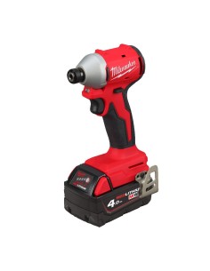 MILWAUKEE M18BLIDRC-402C - Kompaktowa bezszczotkowa zakrętarka udarowa 1/4" HEX 4933492840