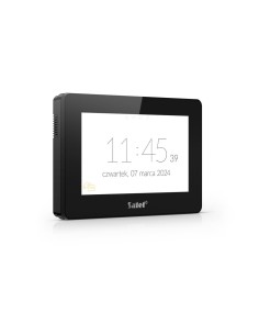 SATEL INT-TSH2R-B - Manipulator z ekranem dotykowym 7", kolor czarny, czytnik kart zbliżenowych MIFARE