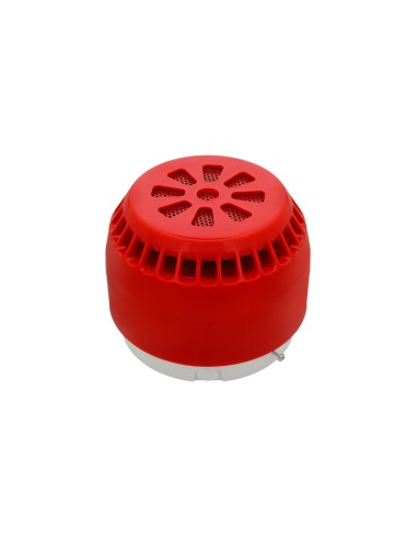 W2 Sygnalizator SA-P8/C - Sygnalizator akustyczny niskoprądowy, czerwona obudowa
