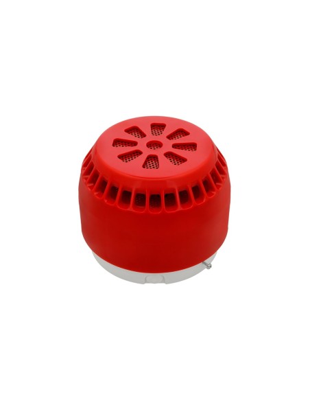 W2 Sygnalizator SA-P8/C - Sygnalizator akustyczny niskoprądowy, czerwona obudowa