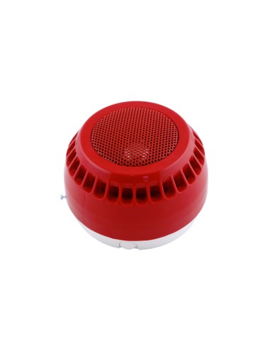 W2 Sygnalizator SG-Pgw3 - Sygnalizator głosowy, czerwona obudowa