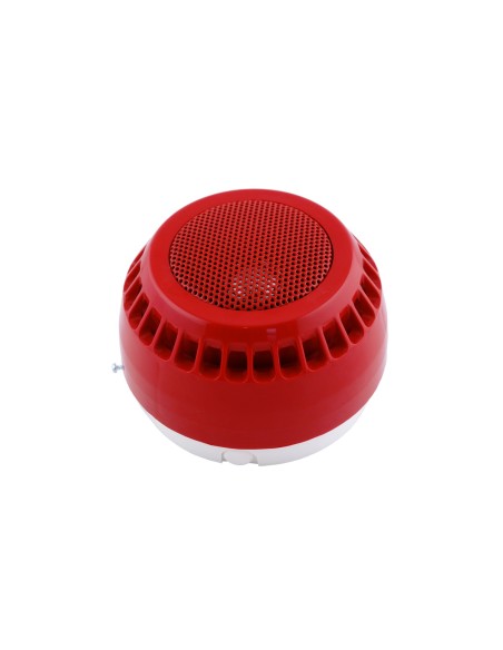 W2 Sygnalizator SG-Pgw3 - Sygnalizator głosowy, czerwona obudowa