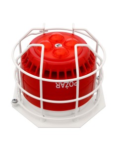 W2 Osłona OZ-50-3 - Osłona zabezpieczająca OZ-50-3, montaż sygnalizatorów SA-P8, SAO-P8, kolor biały 2