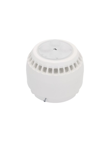 W2 Sygnalizator SAO-P8/BM - Sygnalizator akustyczno-optyczny 3, 6, 9, 12 metrów biała obudowa, mieszane (biało-czerwone) światło