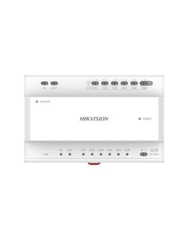 HIKVISION DS-KAD706Y - Dystrybutor IP do systemów wideodomofonowych, 2-żyłowych