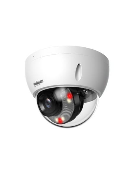 DAHUA IPC-HDBW2249E-S-IL-0280B - Kamera IP kopułowa, Smart Dual Light, 2MP, 2.8mm, zew. IP67, IK10